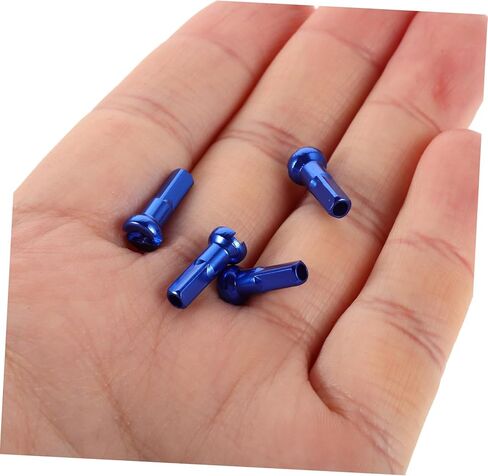 Toddmomy 15pcs Bike Nipples Aluminum Alloy Caps for Bicycles Decor for Mountain Road Bikes in Saudi Arabia