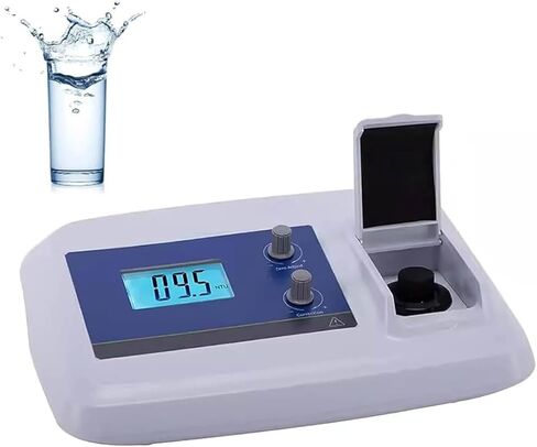 مجموعة أدوات قياس التعكر المحمولة، جهاز اختبار التعكر الرقمي المحمول، نطاق 0-200 NTU، مثالي لاختبار جودة المياه في المعامل وحمامات السباحة والبحيرات in Kuwait