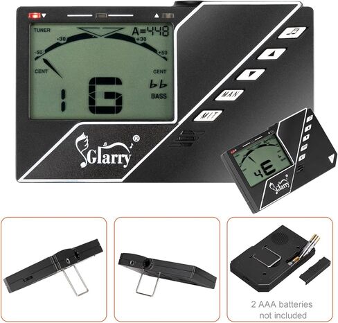 مجموعة كاملة من الكمان GLARRY 4/4 - كمان من الخشب الصلب مع مسند كتف على شكل فيونكة موالف، بما في ذلك أوتار الكمان الصوتية للمبتدئين البالغين (خفيف) in Kuwait