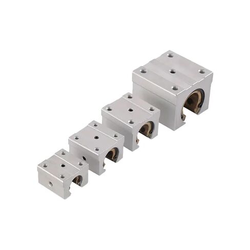 1 قطعة SBR12UU الجرافيت النحاس كم المنزلق خالية من الزيت كتلة التشحيم الذاتي SBR12 أجزاء in Kuwait