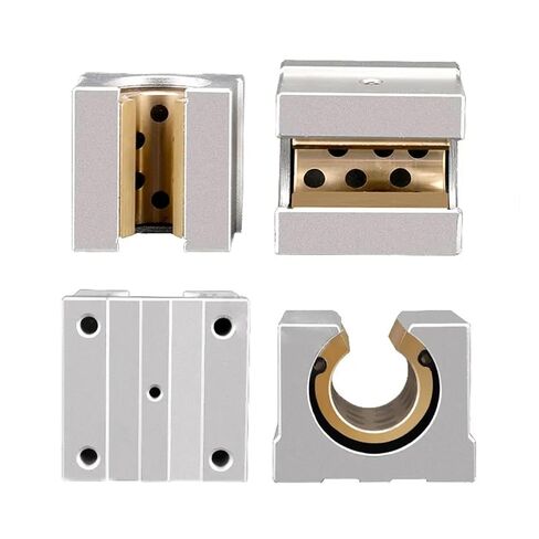 1 قطعة SBR12UU الجرافيت النحاس كم المنزلق خالية من الزيت كتلة التشحيم الذاتي SBR12 أجزاء in Kuwait