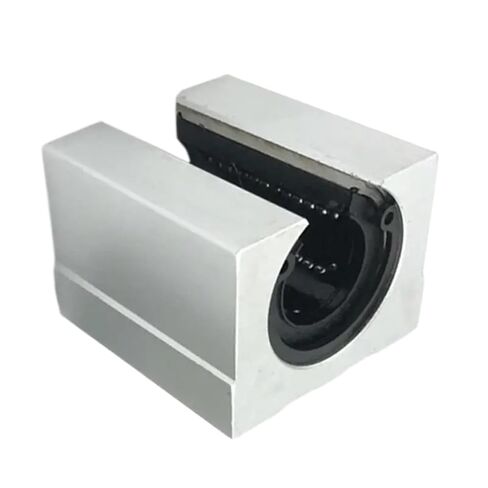 SBR25UU Linear Ball Bearing Slider Unit, 25Mm Hole Diameter Linear Light Bearing Guide Rail Cylindrical Aluminum Bracket in Saudi Arabia