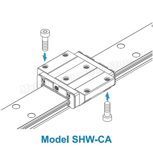THK SHW35CA SHW35CAUU SHW35CA1UU SHW 35CA دليل خطي شريط التمرير كتلة الكرة حفظ عرض واسع المتداول دليل السكك الحديدية in Kuwait