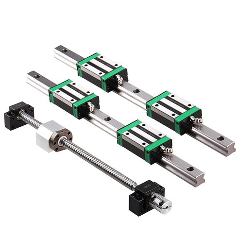 HGR20 Square Linear Guide Rail 2PCS+ Block HGH20CA +SFU1605 Ball Screw with Nut +BKBF12 +Nut Housing Linear Actuator(HGR20-200 1605-250) in Saudi Arabia