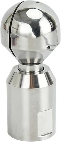 360 Degree Rotary Cleaning Ball Nozzle - Stainless Steel 316L, 3/8"-2" BSPT Female Thread, High Pressure CIP Tank Washing(Latch OD 12.7mm) in Saudi Arabia