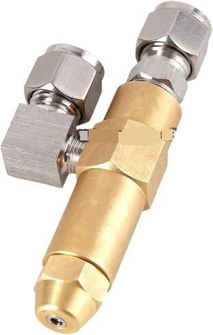 فوهات رش موقد نفايات الزيوت الصناعية - نوع تغذية سيفون مخروطي كامل مع سعة تدفق قابلة للتعديل وزاوية (1.3 مم) in Kuwait