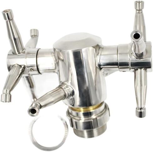 Universal Bottle Cleaner - Ten-Head Rotating Tank Washing Nozzle with 360° Spray Angle for Efficient Automatic Cleaning in Saudi Arabia