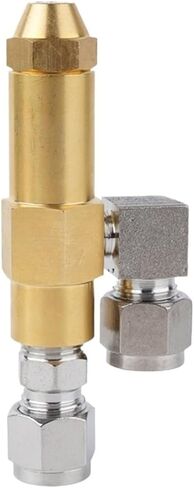 Brass Air Atomizing Sprayer Nozzle for Diesel Heavy Oil Burner - Full Cone Waste Atomizer(0.5 mm) in Saudi Arabia