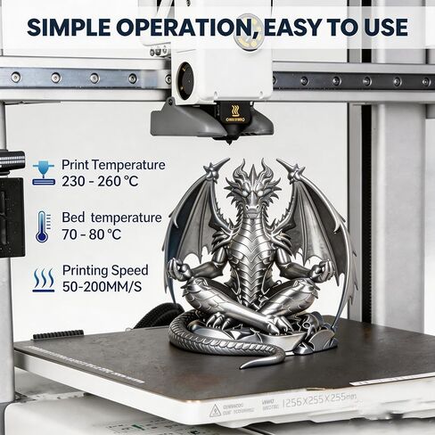 خيوط PETG 1.75 مم فضية معدنية، خيوط طباعة ثلاثية الأبعاد PETG، متوافقة مع Bambu LAB، K1C، QIDI MAX3، FLASHFORGE Adventurer 5M، Prusa MK4 FDM 3D Printer، 1 كجم in Kuwait