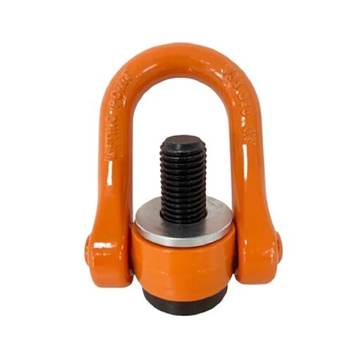 1pc 0.5T-10T Universal Rotary G80 Lifting Screw Point Swivel Hoist Ring YDS Type Lifting Bolt Screw 42CrMo Buckle Metric 360 Degree(M24X35 3.2T top) in Saudi Arabia