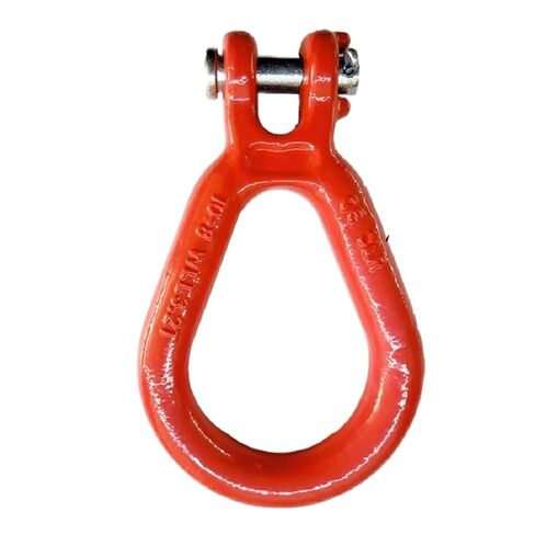 1pc 1.6T-5.6T Clevis U-Type pear Link Lifting Rigging Forged Round Ring Concrete precast Element A-Ring Prefabricated PC Embedded(Green) in Saudi Arabia
