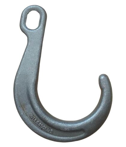 1pc 8" 5400lbs J-Hook Point Ring Eye Hook Wide Mouth Long Hook Large Opening Hook Forged Alloy Steel Hoist Crane Winch Part(1303-001) in Saudi Arabia