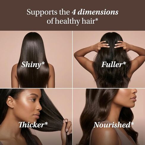 مركب البيوتين والكولاجين والكيراتين من ساندو | يدعم دورة نمو الشعر الطبيعي | فيتامينات للبشرة والأظافر | مكملات الشعر للنساء والرجال | صنع في الولايات المتحدة الأمريكية (60 قطعة (عبوة من 1)، فيتامينات الشعر رقم 1) in Kuwait