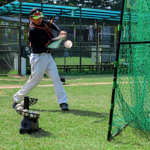 Tennis Ball Machine, Adjustable&Portable Pickleball Launcher with Auto Swing, Launch Training Machine, No Battery Power Required, for Batting and Fielding Practice in Saudi Arabia