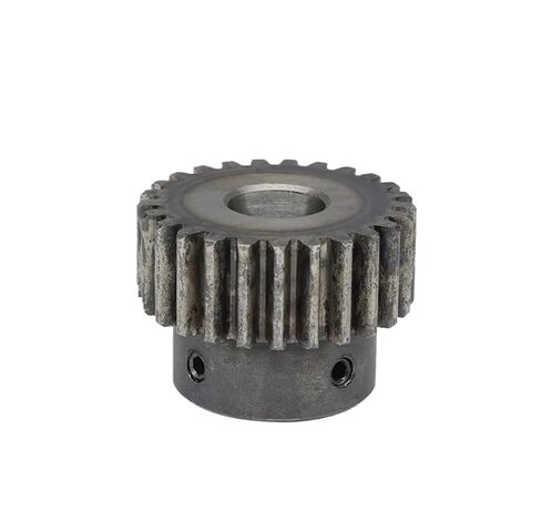 Pinion Gears Set, Spur Gear 1.5 Module-26T/27T Bore Size 8-16mm Motor Gears Carbon Steel Blackening 1pcs(1.5M26T-Bore 8mm) in Saudi Arabia