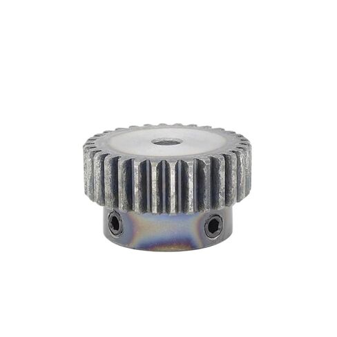 Pinion Gears Set, 1pcs 1M30T Spur Gear Bore 5-17mm Motor Low Carbon Steel Gears(1M30T (Bore 15mm)) in Saudi Arabia