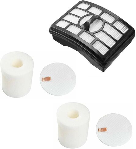 1 Filter 2 Foam & Felt Filters Replacement Kit for Shark Rotator Professional Lift-away DuoClean Vacuum ZU780 ZU782 ZU785, Replaces Part # Xff500 & Xhf500 in Saudi Arabia
