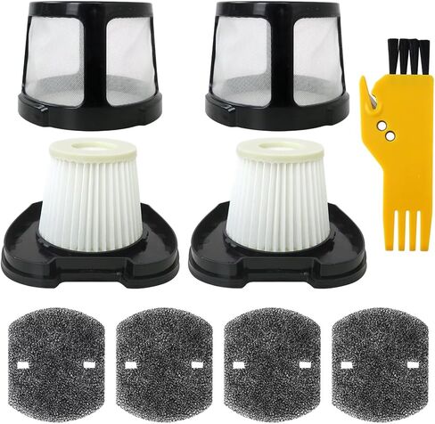 2 Pack 2390A Vacuum Filter for Bissell Pet Hair Eraser Filter Hand Model 2390 2389 23903 2284W 2579 Handheld Vacuum, Parts # 1614212 1614203 1614204, 2 Mesh Filters 4 Foam Filters in Saudi Arabia