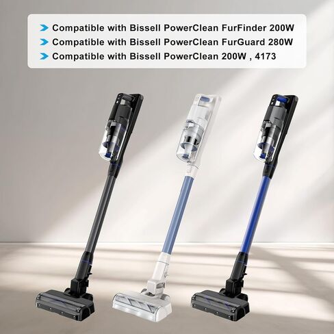 4039 4052 Vacuum Replacements Filter for Bissell 4137 4052 4039 PowerClean FurFinder 200W & FurGuard 280W Cordless Vacuum 2-Pack Filters and 4 Cotton Pre-Filter Pads and 1 Cleaning Brush in Saudi Arabia