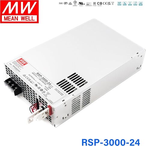 Meanwell RSP-3000-24 Power Supply - 3000W 24V 125A - Parallel in Saudi Arabia