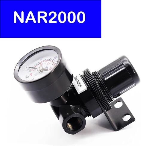 NAR2000 Pneumatic Pipeline Air Pressure Regulator Reducing Regulating Valve 1Pcs in Kuwait