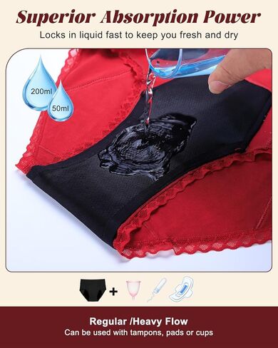 ملابس داخلية مضادة للتسرب على شكل فراشة اليشم للنساء، سراويل داخلية قابلة للغسل للتحكم في المثانة، ملابس داخلية قابلة لإعادة الاستخدام in Kuwait