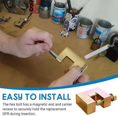 أداة إدخال برشام ذاتية الثقب 21960 متوافقة مع مفاتيح ربط 3/4 بوصة أو 1/2 بوصة ومقابس 19 مم in Kuwait