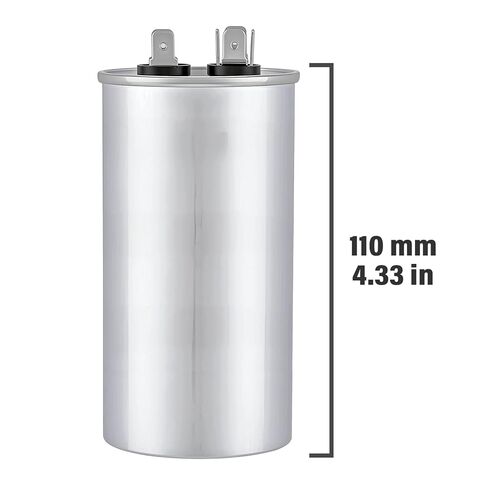 70 فائق التوهج 70MFD CBB65B تشغيل بدء مكثف مستدير 70 فائق التوهج MFD 370 فولت أو 450 فولت CBB65 مكثفات مكيف الهواء 370VAC 440VAC 450VAC ± 6% 50/60 هرتز للتيار المتردد in Kuwait