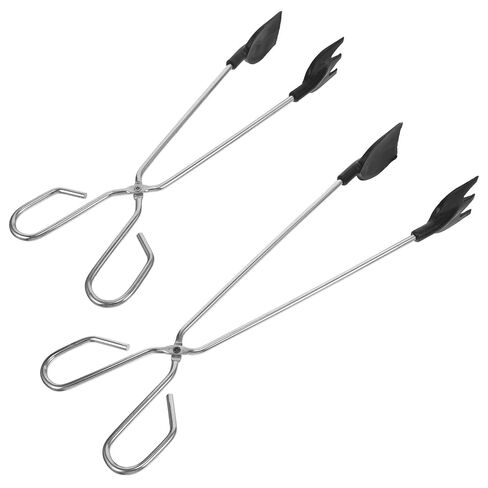 PATKAW 2pcs Metal Garbage Clamp Trash Grabber with Nylon Heads 30cm 35cm, 4.8mm Wire Diameter Waste Picker Tool for Home and Outdoor Sanitation Cleanup in Kuwait