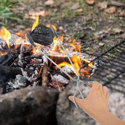 PATKAW 2pcs Metal Garbage Clamp Trash Grabber with Nylon Heads 30cm 35cm, 4.8mm Wire Diameter Waste Picker Tool for Home and Outdoor Sanitation Cleanup in Kuwait