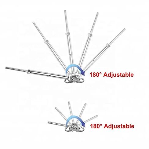 ZHISHUAI- 50 قطعة 3/16 مجموعة شداد كابل درابزين، T316 محطة تركيب طرفية من الفولاذ المقاوم للصدأ، لدرابزين سطح الدرج in Saudi Arabia