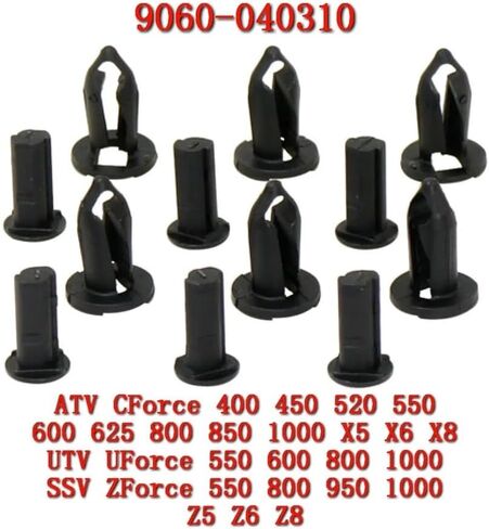 برشام دفع للغطاء 9060-040310 لملحقات CFMoto ATV UTV SSV CForce 600 625 Touring CF600ATR CF600AUZF UF CF Moto جزء in Kuwait