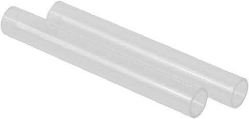 250mm Length Transparent Round Acrylic Tube OD 80mm x ID 70mm PMMA Material Through Pipe 1PC in Saudi Arabia