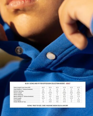 سترة بيسبول لايف ستايل 101 Saddle UP N Swing مع جيب أمامي للحقيبة، مقاسات البالغين S - 3XL in Kuwait