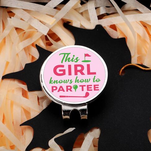Funny Golf Ball Marker for Women, Pink Golf Accessories for Women Girls Golfers, Funny Golf Gifts for Girls, Golfing Accessories for Woman Ladies, Golfs Essentials Birthday Gift Idea in Kuwait
