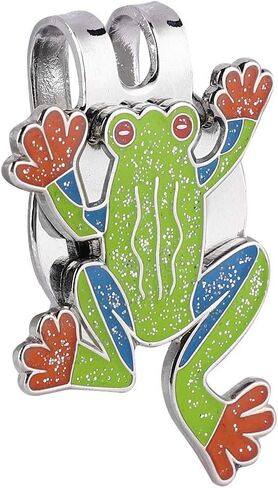 Golf Ball Marker Hat Clip, Metal Mini Magnetic Hat Clip, Tree Frog Shape Funny Ball Markers for Golf Training in Saudi Arabia