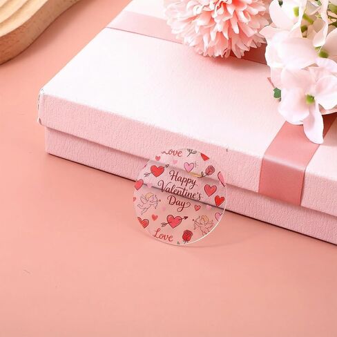 50 Piece Round Acrylic Blanks 2 Inch Clear Acrylic Discs Transparent Board Panel for Glass Crafts DIY Projects Ornament Blanks Keychain Picture Frame Paintings Art Blank Plastic Circles for Crafts in Saudi Arabia