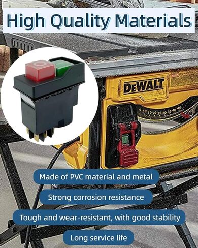 LDZ-6-4 Push Button Switch Compatible with DKLD 6-pin 18A 127V T85/55 5E4 IP55 in Saudi Arabia