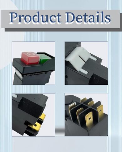 LDZ-6-4 Push Button Switch Compatible with DKLD 6-pin 18A 127V T85/55 5E4 IP55 in Saudi Arabia