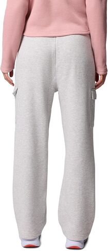 Columbia Womens Aldermore Fleece Cargo Pant, Columbia Grey Heather, X-Large x S in Saudi Arabia