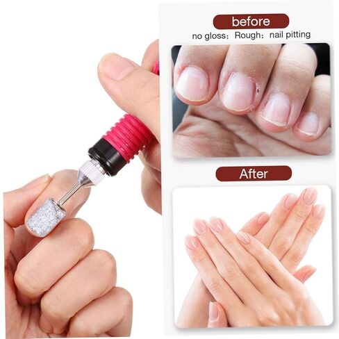 LIFKOME 200Pcs Nail Art Sanding Bands Sanding Rings for Polishing and Shaping Natural Artificial Nails Durable Nail Polishing Bands for Manicure for Beginners in Saudi Arabia