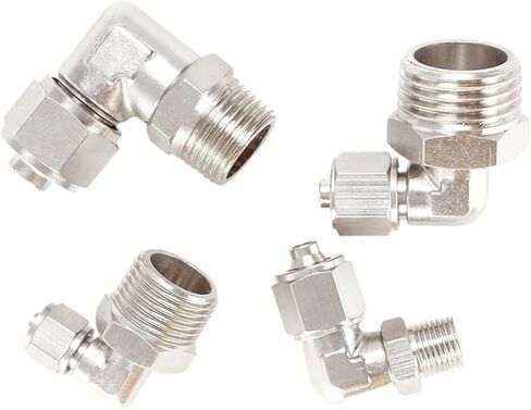 KL-PL6 KL-PL8 KL-PL10 KL-PL12 تركيبات توصيل سريعة الشد سريعة الكوع الهوائي (KL-PL8-02) in Kuwait