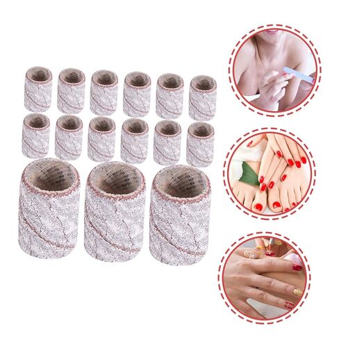 200pcs Sanding Bands for Nail Art Manicure Supplies Polishing Bands Efficient for Natural Artificial Nails for Beginners Professionals in Saudi Arabia