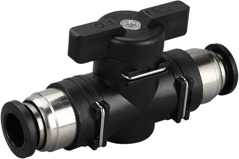 BUC 4 6 8 10 12 مللي متر موصل هوائي سريع PU موصل الخرطوم صمام يدوي مفتاح توجيه صمام كروي يدوي (BUC-4) in Kuwait