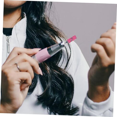 50 قطعة من أشرطة صنفرة الأظافر الصغيرة حلقات صنفرة المانيكير للحفر لفن الأظافر in Kuwait