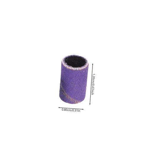 CALLARON Manicure Sanding Bands 750pcs Colorful Polishing Abrasive Rings for Nail Grinding High Efficiency Nail Art Accessory for Professional Salons and Home Use in Saudi Arabia