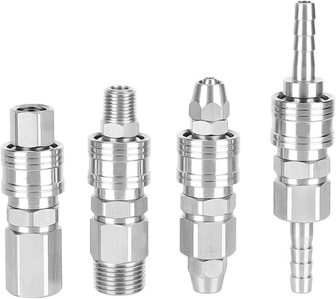 304 stainless steel C-type self-locking quick air pipe joint pneumatic air compressor accessories air pump PM PH PP PF SM SH30(PH30) in Saudi Arabia