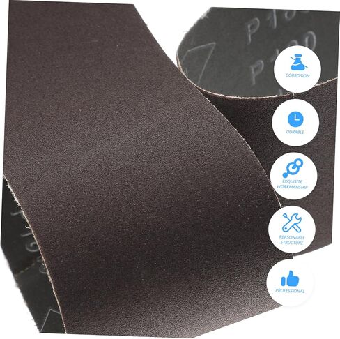 2pcs Grit Sanding Belts for Belt Sander Portable Anti-static Sandpaper for Efficient Sanding and Polishing Compatible with Standard Sanders in Saudi Arabia