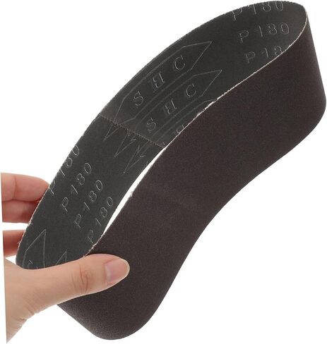 2pcs Grit Sanding Belts for Belt Sander Portable Anti-static Sandpaper for Efficient Sanding and Polishing Compatible with Standard Sanders in Saudi Arabia