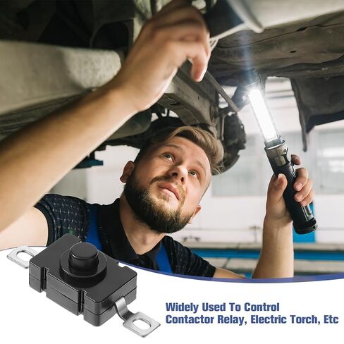 زر ضغط صغير للإغلاق، 2 دبوس مسطح مع فتحة، 30 قطعة من مفتاح التشغيل الصغير ذاتي القفل، KAN-28 1.5 أمبير 250 فولت، زر ضغط صغير للتشغيل/الإيقاف من أجل مصباح يدوي SMD من النوع المخفي ومفاتيح الإضاءة in Kuwait